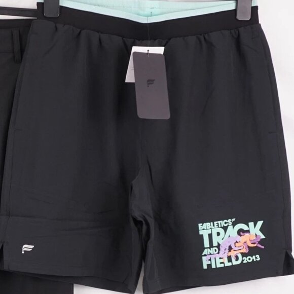 Fabletics The Fundamental Short II Lined 7in in Limited Black Track & Field - Picture 4 of 6